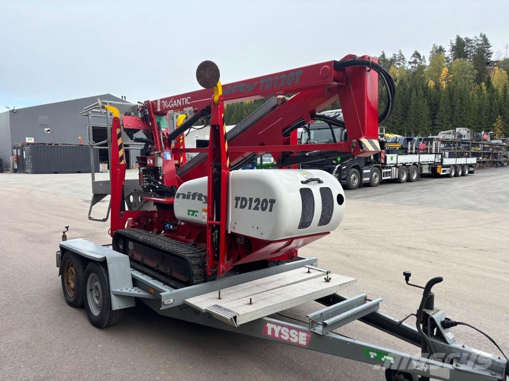 Niftylift TD 120 TDAC + Trailer Knikarmhoogwerkers