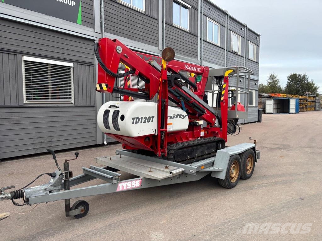 Niftylift TD 120 TDAC + Trailer Knikarmhoogwerkers
