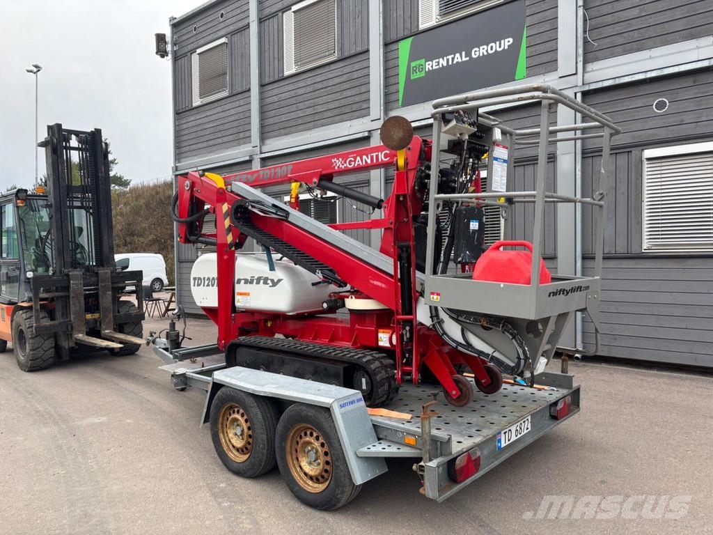 Niftylift TD 120 TDAC + Trailer Knikarmhoogwerkers