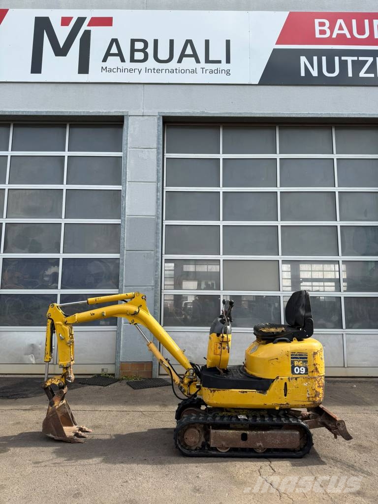 Komatsu PC 09-1 // BJ. 2004 - 3023H Minigraafmachines < 7t