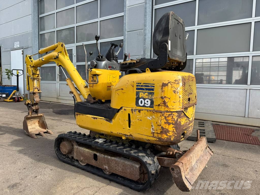 Komatsu PC 09-1 // BJ. 2004 - 3023H Minigraafmachines < 7t