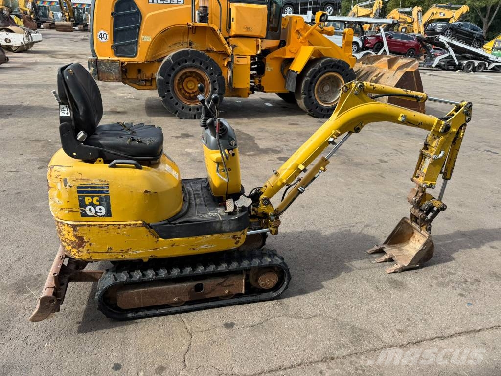 Komatsu PC 09-1 // BJ. 2004 - 3023H Minigraafmachines < 7t