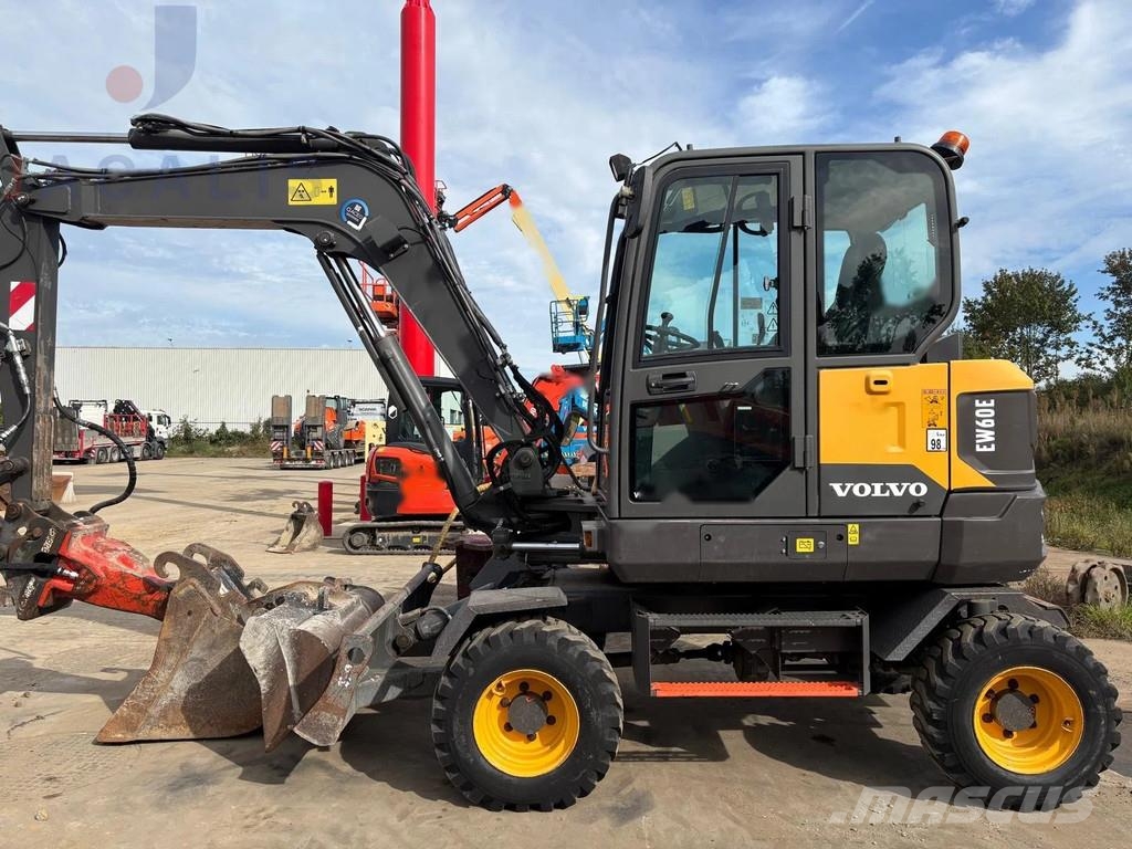 Volvo EW60E Міні-екскаватори < 7т