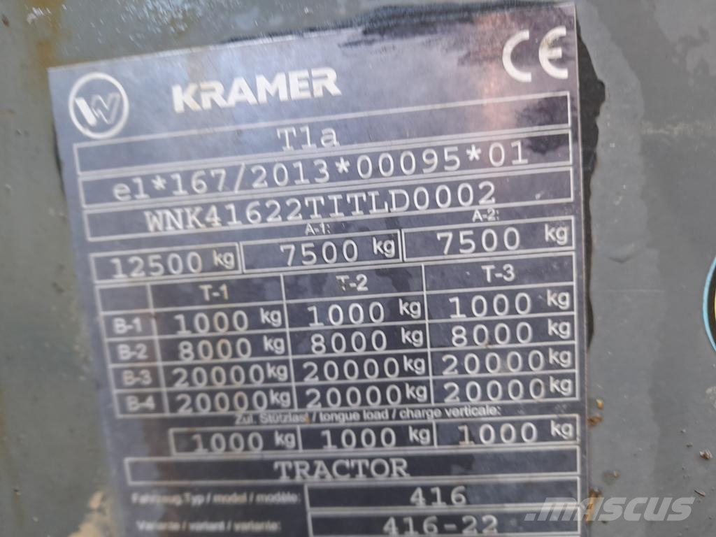 Kramer KT447 T4 SERIE 2 Kmetijstvo - drugo