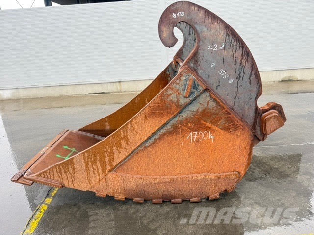 CAT USED BUCKET 2M3 VERACHTERT جرافات عكسية