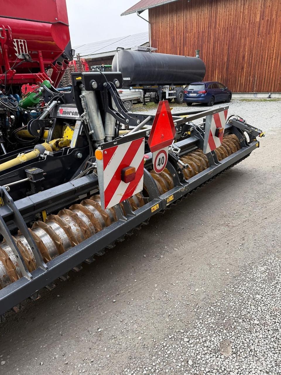 Moreni Steel KQ 6000 Power harrows and rototillers