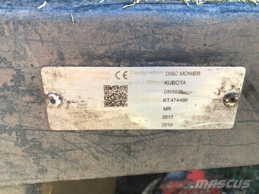 Kubota DM 3036 Podadoras