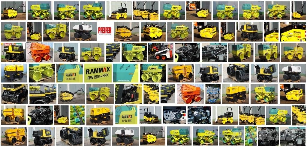 Wacker Wacker Grabenwalze RT 82 SC *FUNK* Vibrátorok