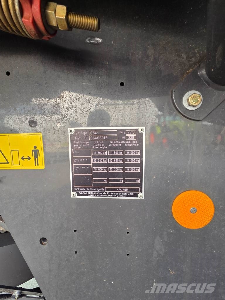 CLAAS Lexion 670 Derliaus nuėmimo kombainai