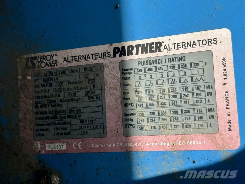 Sdmo GS 300 K Dieselgeneraattorit