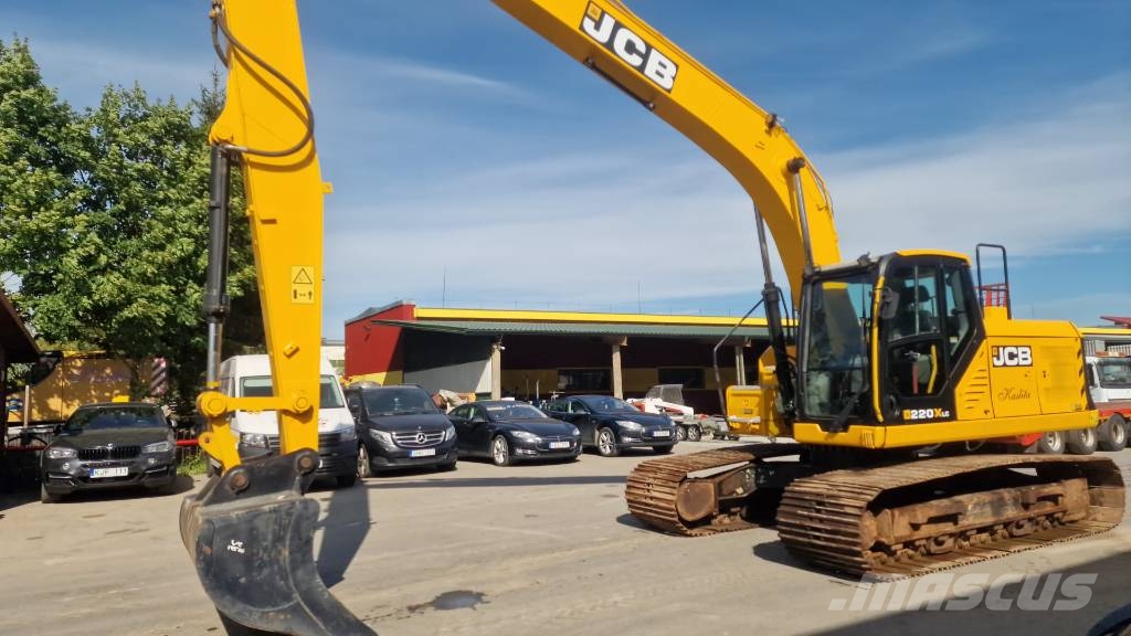 JCB 220X Long Excavadoras sobre orugas