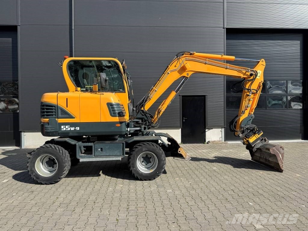 Hyundai 55W-9 ENGCON Bageri točkaši