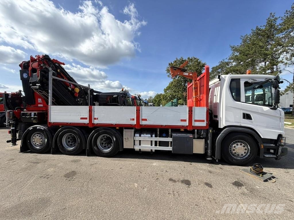 Scania G410 8x4 MONTAGEKRAN 34m! EFFER 685/6S-JIB 6S + WI Mobiilinosturit