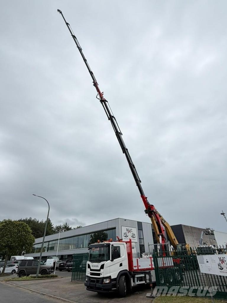 Scania G410 8x4 MONTAGEKRAN 34m! EFFER 685/6S-JIB 6S + WI Mobiilinosturit