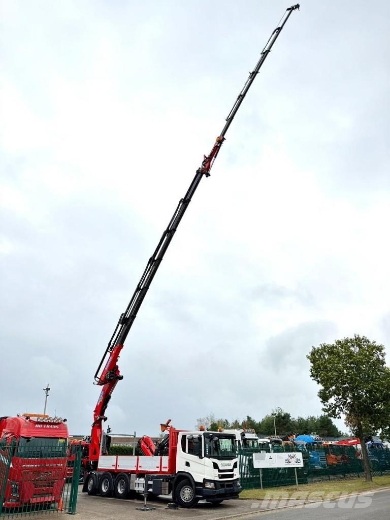Scania G410 8x4 MONTAGEKRAN 34m! EFFER 685/6S-JIB 6S + WI Mobiilinosturit