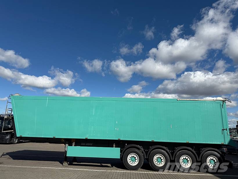 Kel-Berg Tipper / Alukastenmulde Kipper 59m3 ダンプセミトレーラー