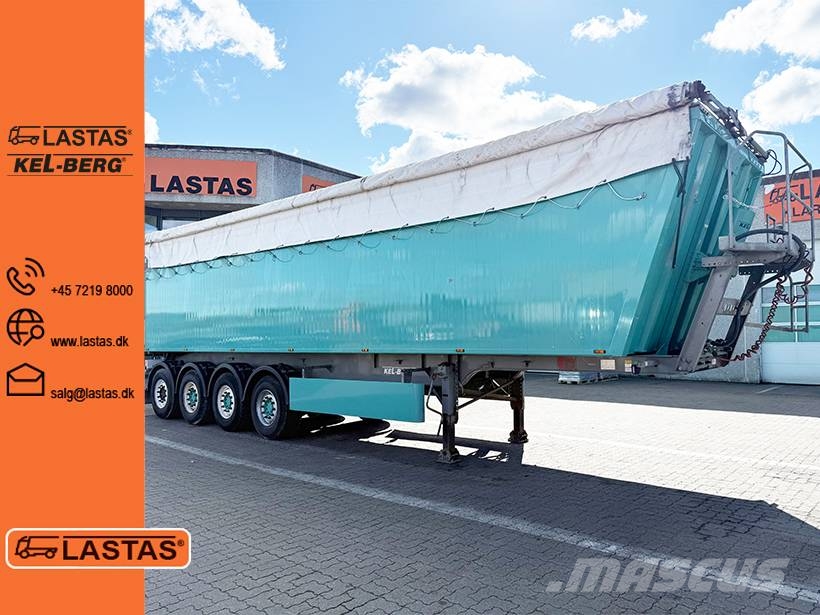 Kel-Berg Tipper / Alukastenmulde Kipper 59m3 ダンプセミトレーラー