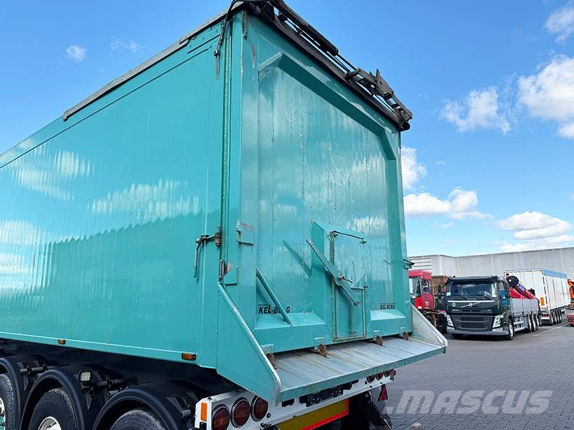 Kel-Berg Tipper / Alukastenmulde Kipper 59m3 ダンプセミトレーラー