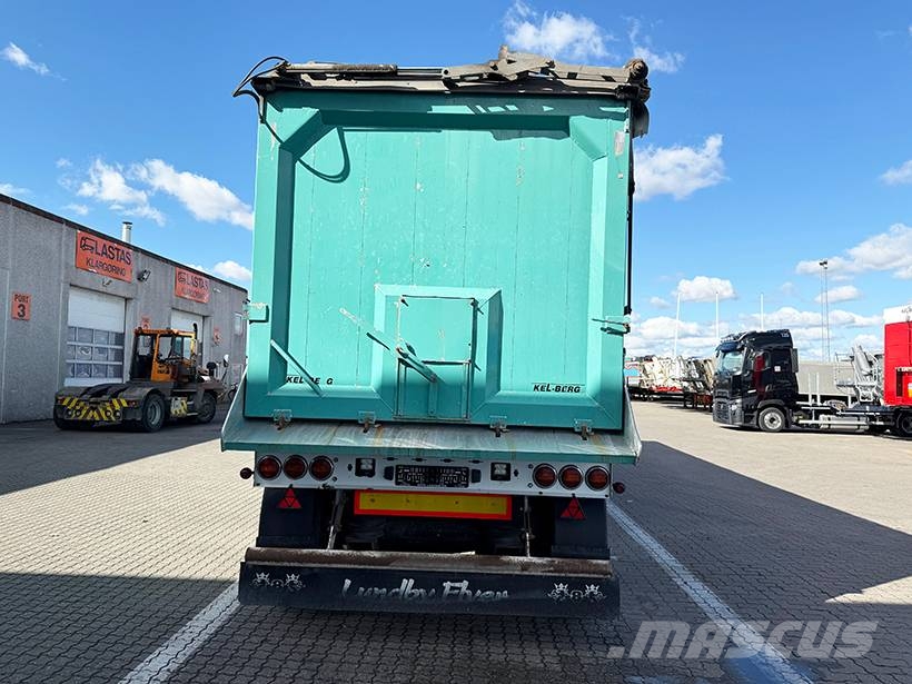 Kel-Berg Tipper / Alukastenmulde Kipper 59m3 ダンプセミトレーラー