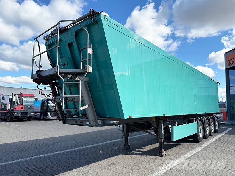Kel-Berg Tipper / Alukastenmulde Kipper 59m3 ダンプセミトレーラー