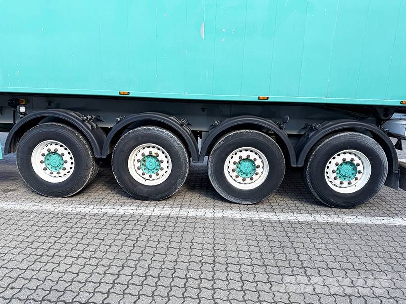 Kel-Berg Tipper / Alukastenmulde Kipper 59m3 ダンプセミトレーラー