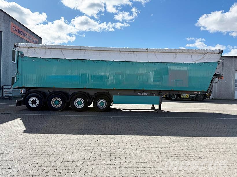 Kel-Berg Tipper / Alukastenmulde Kipper 59m3 ダンプセミトレーラー