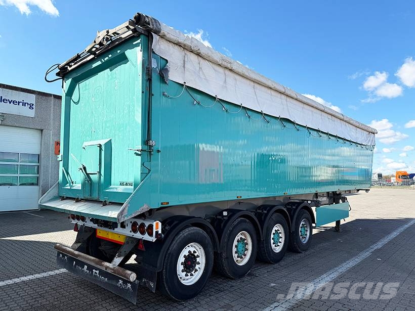 Kel-Berg Tipper / Alukastenmulde Kipper 59m3 ダンプセミトレーラー