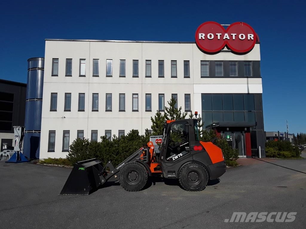 Hitachi ZW 75 Kolesové nakladače