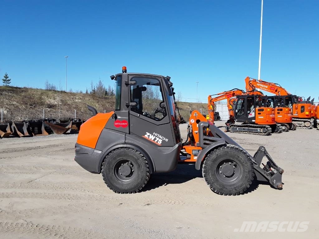 Hitachi ZW 75 Kolesové nakladače