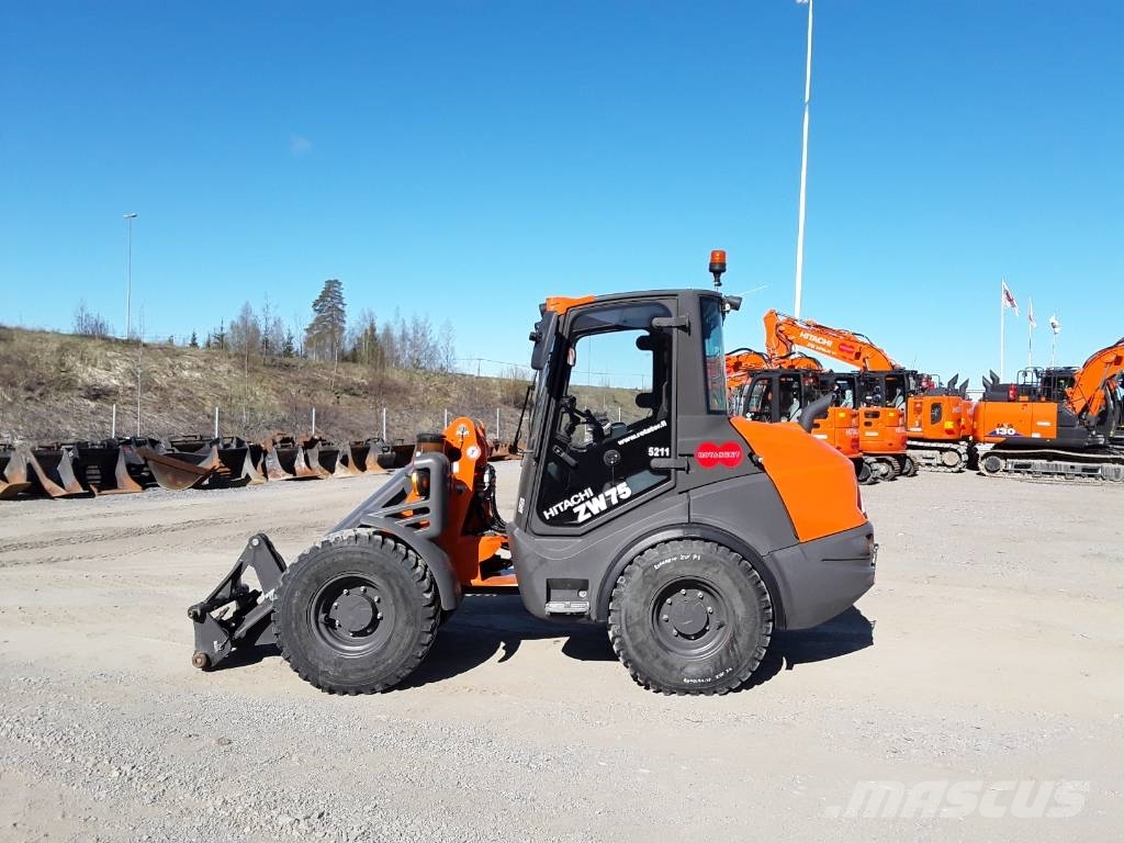 Hitachi ZW 75 Kolesové nakladače