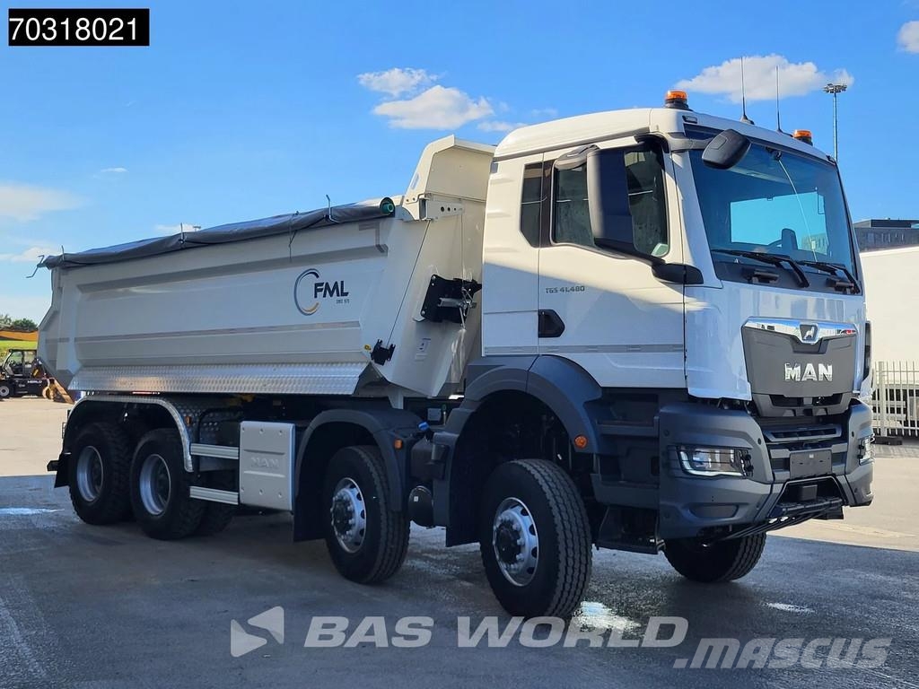 MAN TGS 41.480 8X6 NEW! 8x6 20m3 KH Kipper Full steel Camiões basculantes