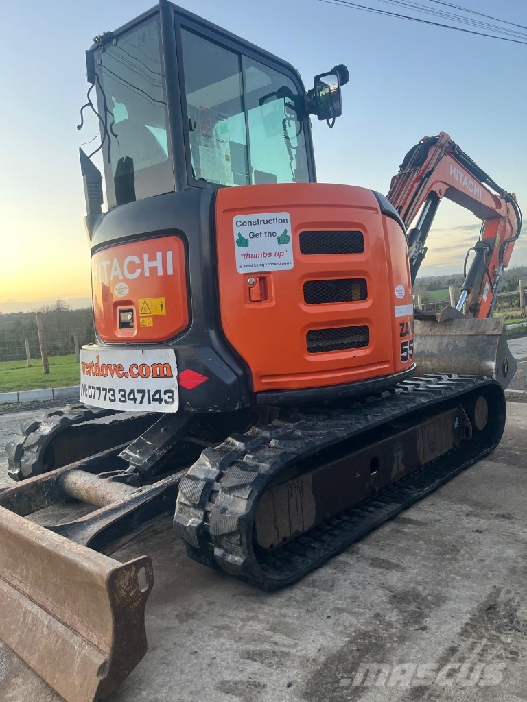 Hitachi ZX 55 U-5 حفارات وسط 7 طن - 12 طن