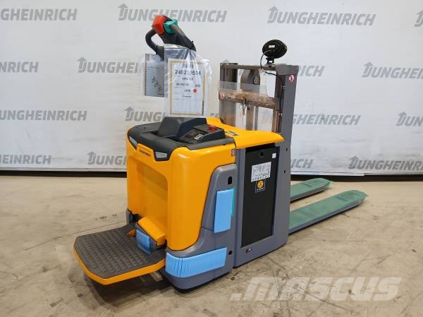 Jungheinrich ERD 120*Tehdaskunnostettu* Stand-in stackers
