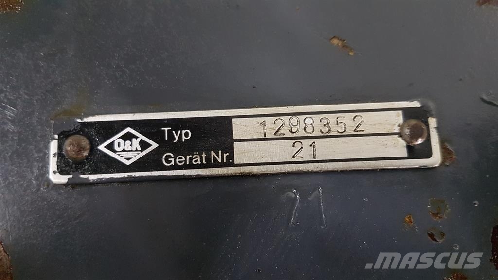 O&K MH6.5-1298352-Valve/Ventile/Ventiel 유압식 기계