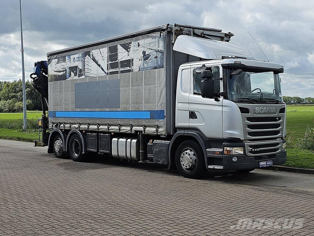 Scania G410 PK 34002SH Camión con caja abierta