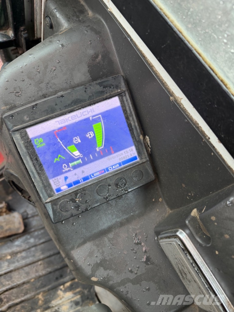 Takeuchi TB 230 Mini ekskavatörler, 7 tona dek