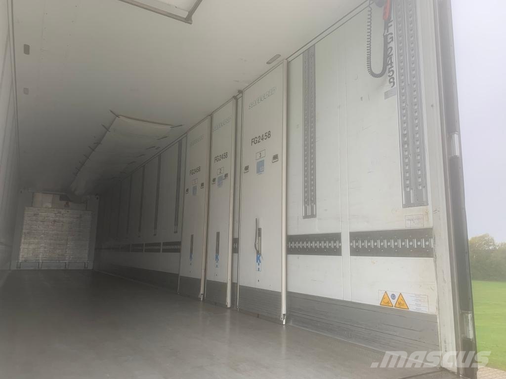 Schmitz Cargobull Trailer Reefer Flower Width & Dual Temp & Double S نصف مقطورات بدرجة حرارة قابلة للضبط