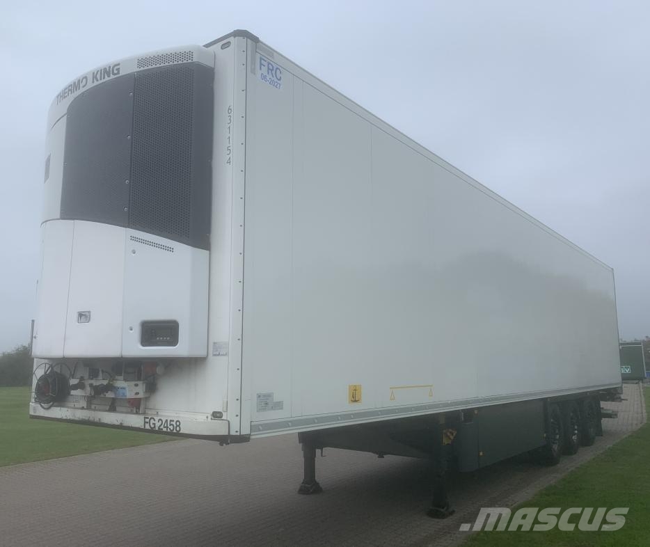 Schmitz Cargobull Trailer Reefer Flower Width & Dual Temp & Double S نصف مقطورات بدرجة حرارة قابلة للضبط