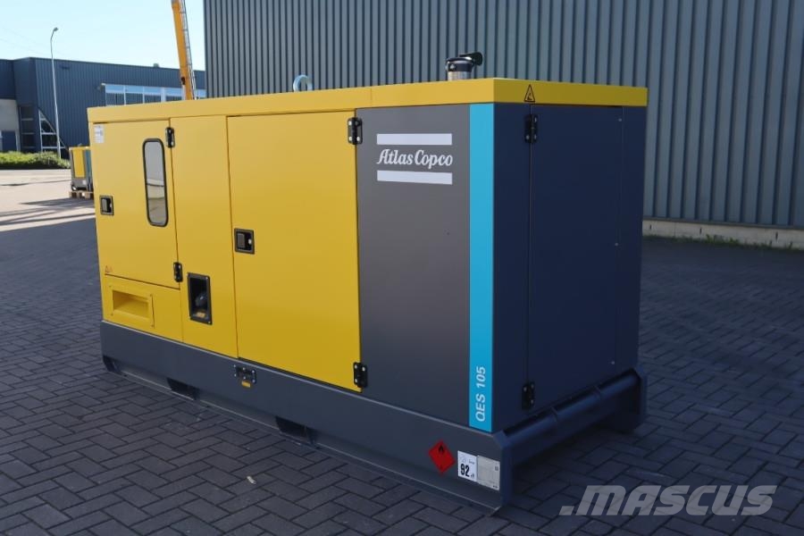Atlas Copco QES 105 JD ST3 Valid inspection, Diesel, 105 kVA Дизельні генератори