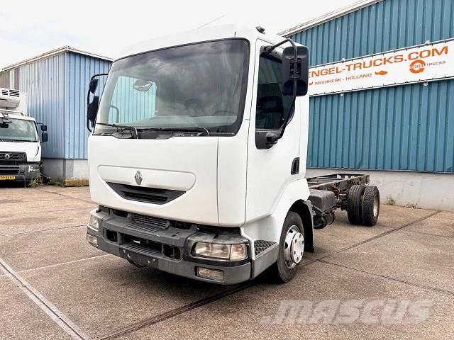 Renault Midlum 180 4x2 FULL STEEL SUSPENSION CHASSIS (EURO Camiones con chasís y cabina