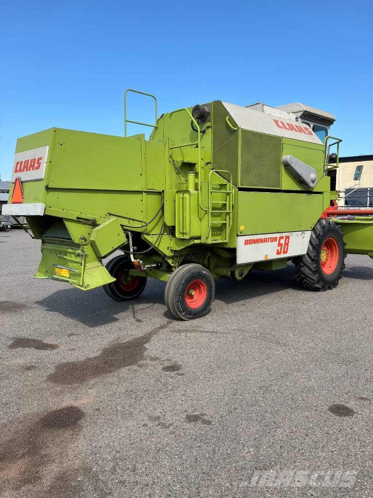CLAAS Dominator 58 Kombinované zberacie stroje