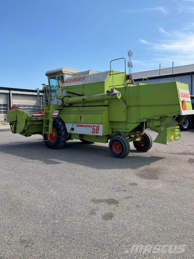 CLAAS Dominator 58 Kombinované zberacie stroje