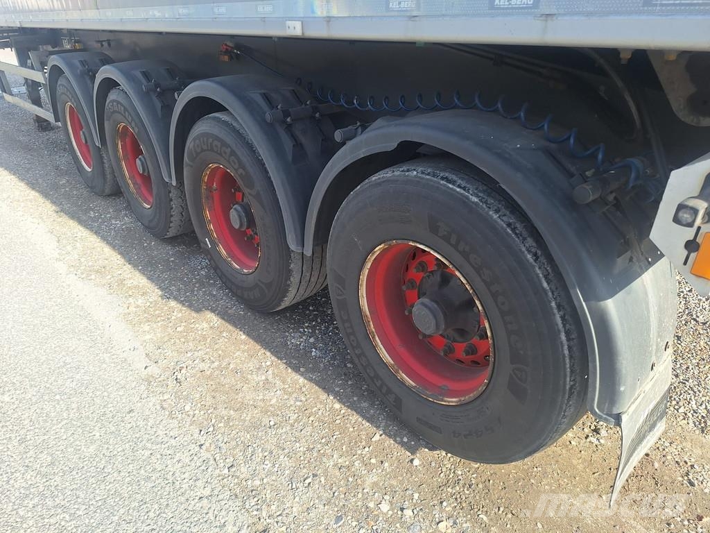 Kel-Berg 4 akslet 60 m3 tiptrailer med Ecotop Tipper semi-trailers
