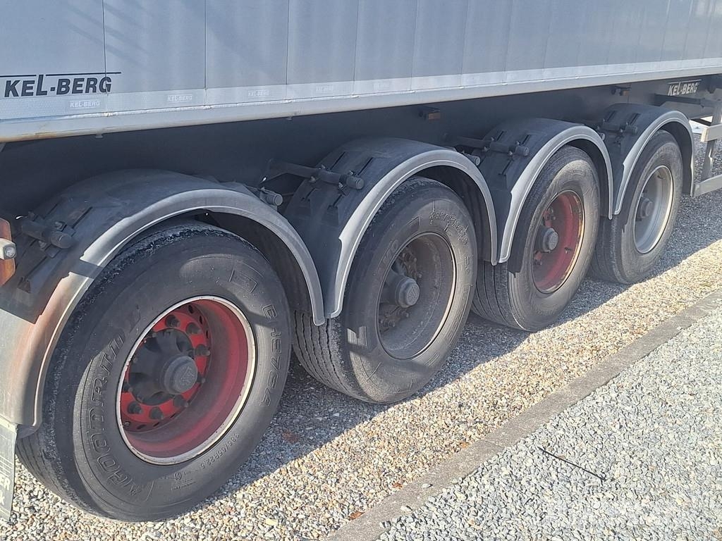 Kel-Berg 4 akslet 60 m3 tiptrailer med Ecotop Tipper semi-trailers