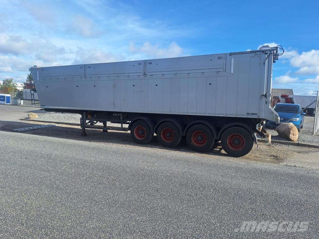 Kel-Berg 4 akslet 60 m3 tiptrailer med Ecotop Tipper semi-trailers