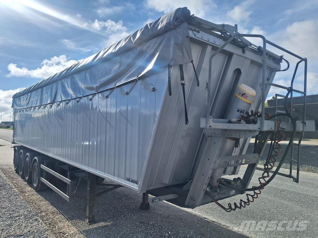Kel-Berg 4 akslet 60 m3 tiptrailer med Ecotop Tipper semi-trailers