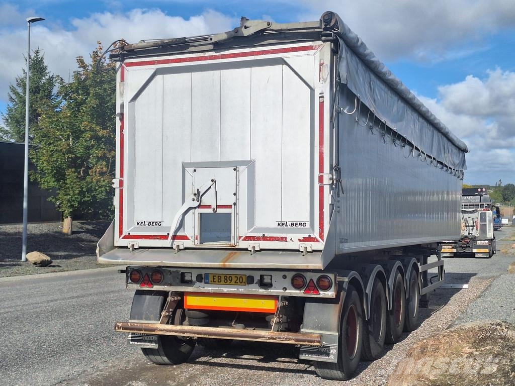 Kel-Berg 4 akslet 60 m3 tiptrailer med Ecotop Tipper semi-trailers