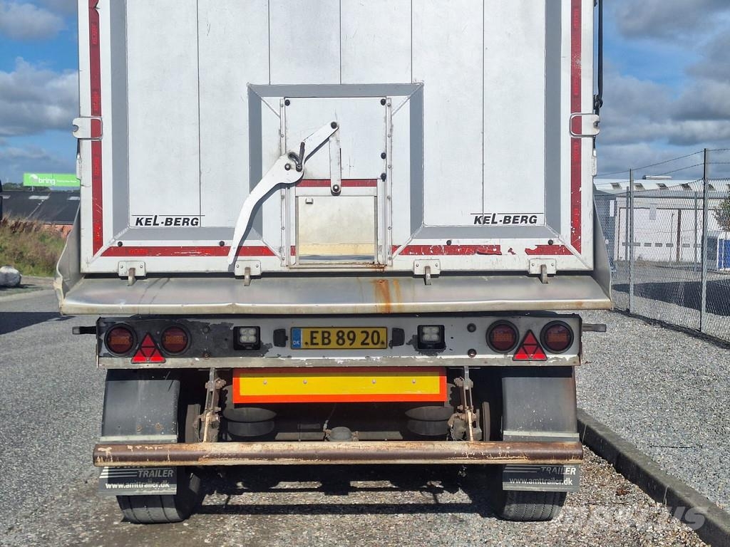 Kel-Berg 4 akslet 60 m3 tiptrailer med Ecotop Tipper semi-trailers