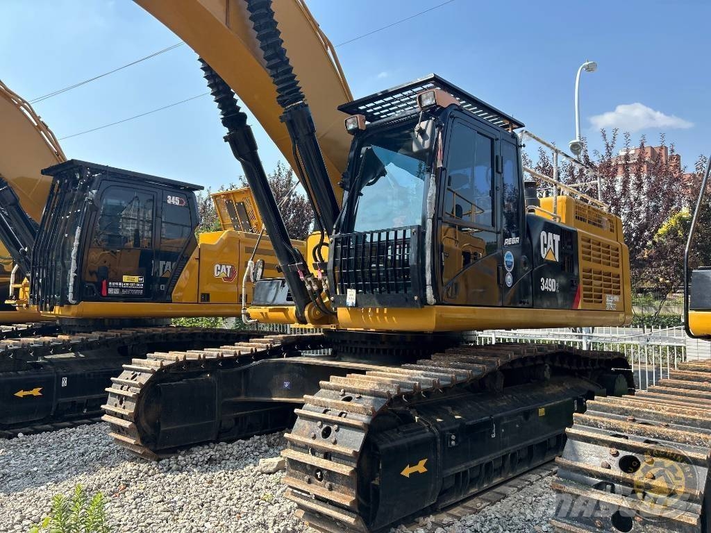 CAT 349D2 Kāpurķēžu ekskavatori