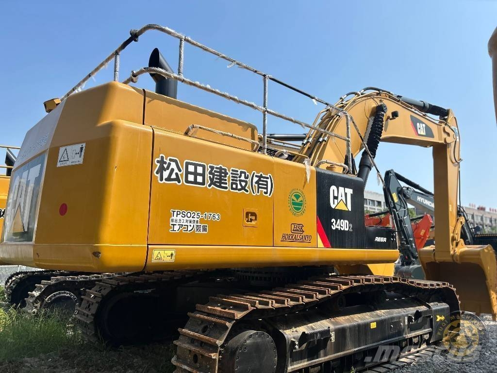 CAT 349D2 Kāpurķēžu ekskavatori